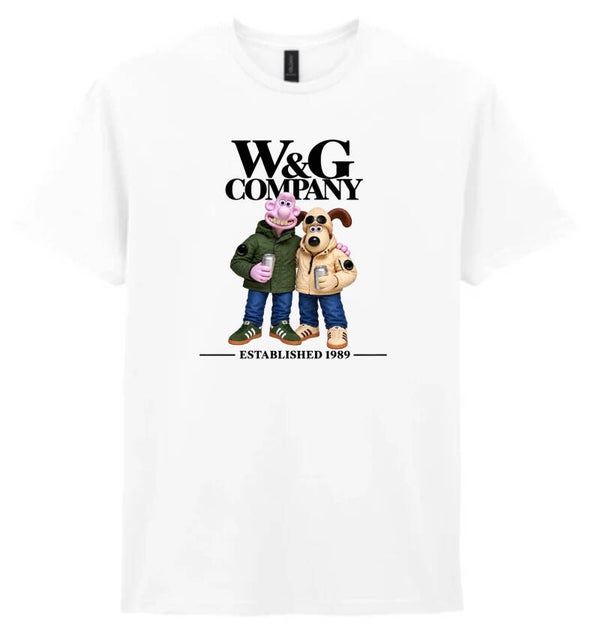 Wallace and Gromit WG Company T-Shirt