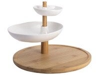 Serveerplateau Wit-Hout