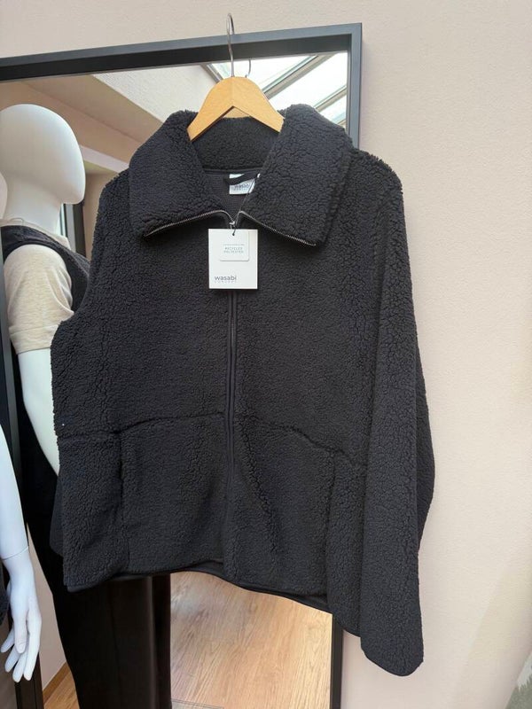 Plüschjacke