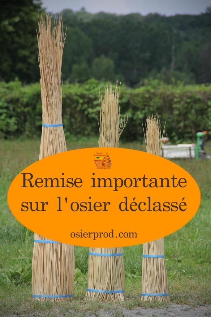 Botte d'osier déclassé