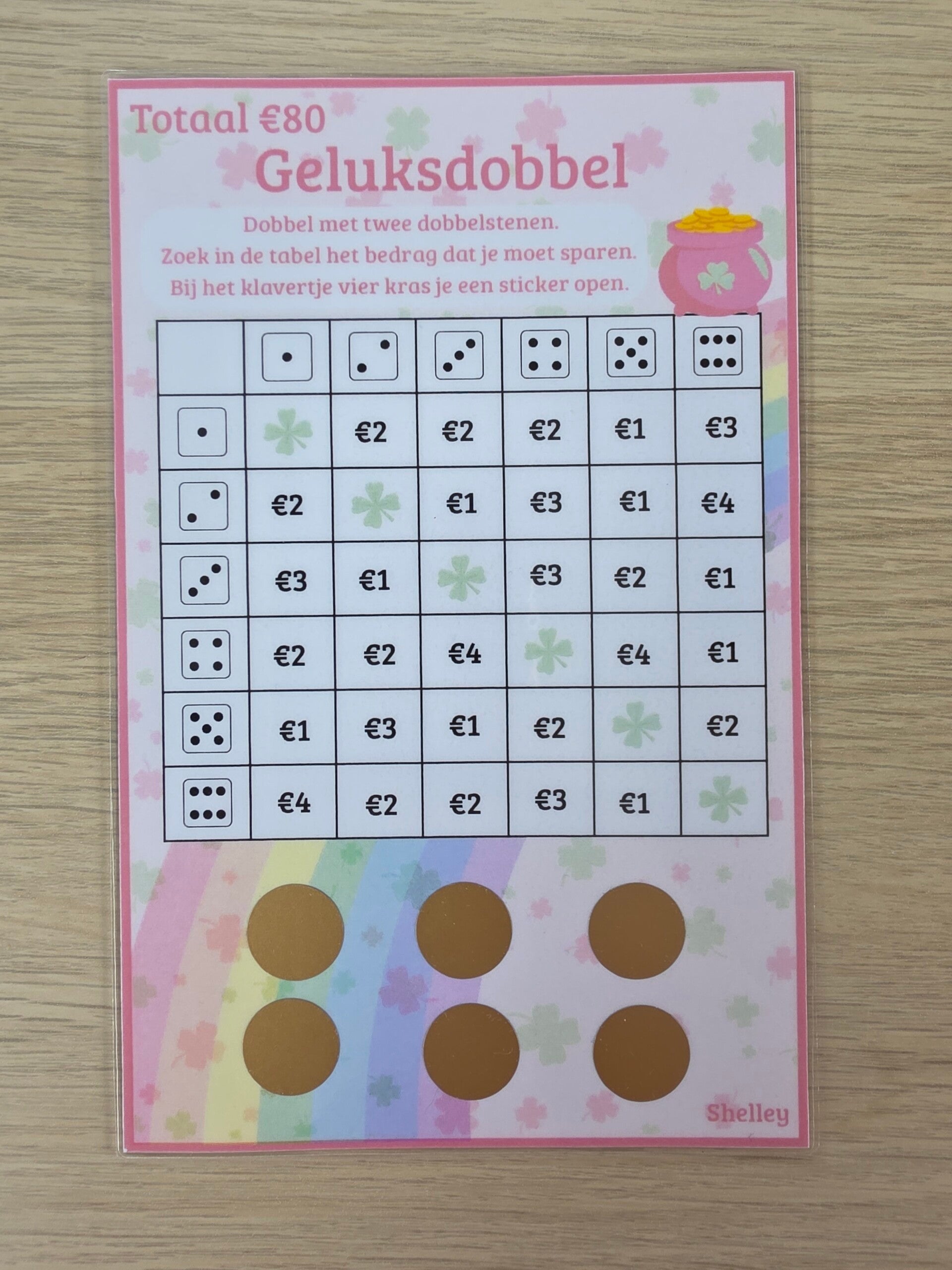 A5 Geluksdobbel