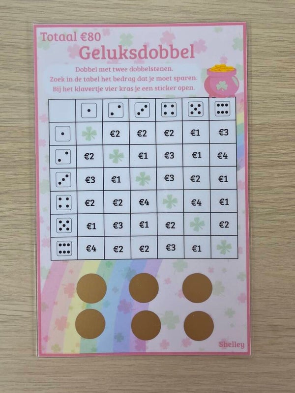 A5 Geluksdobbel