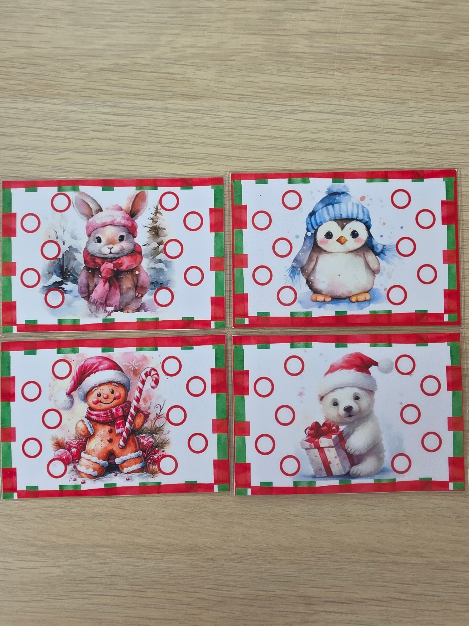 Kerst randje A7 set