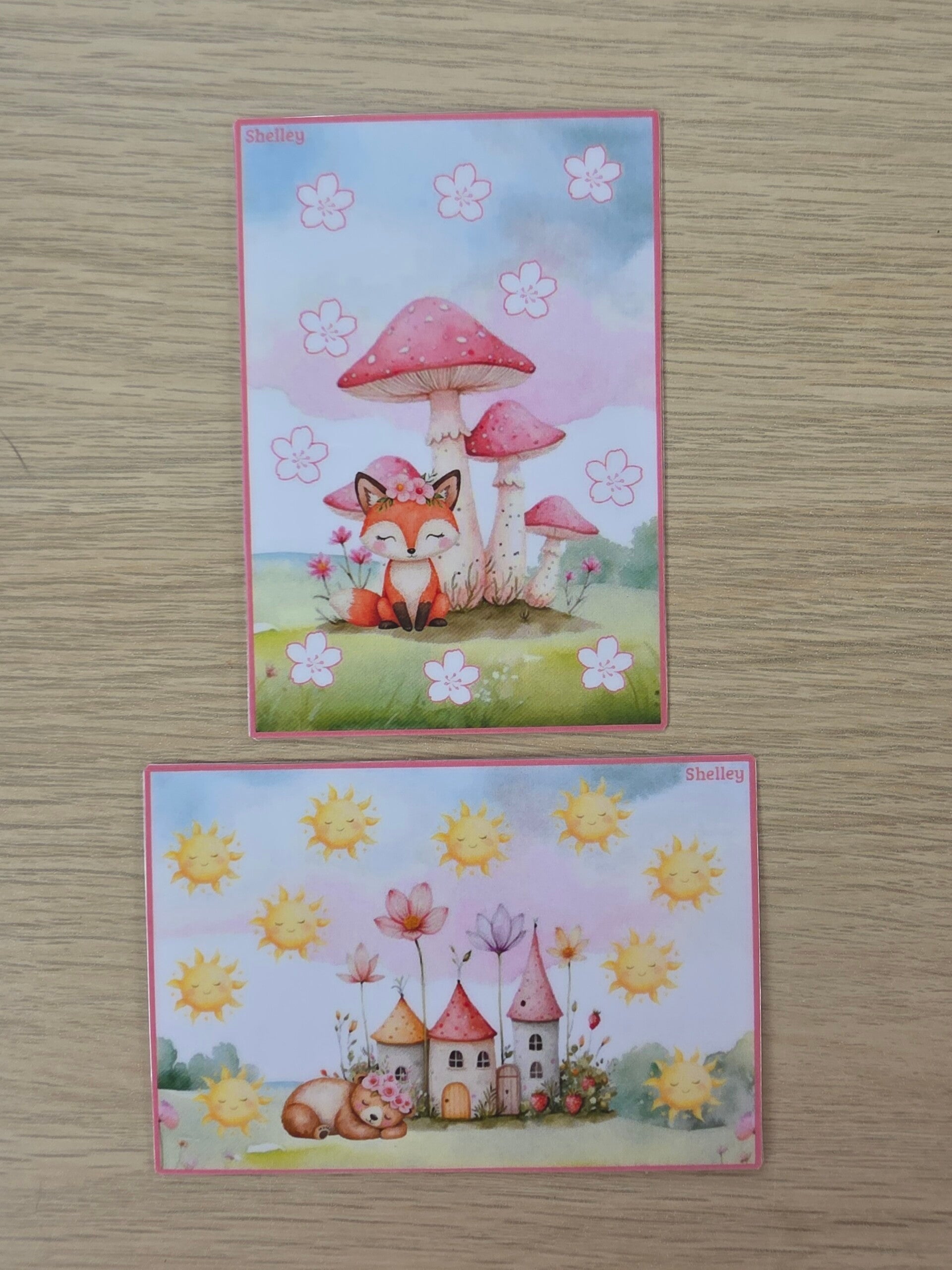 Blossom fairies A7 setje