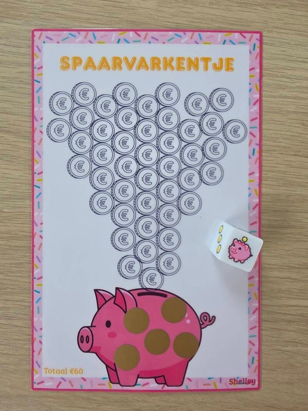 A5 Spaarvarkentje