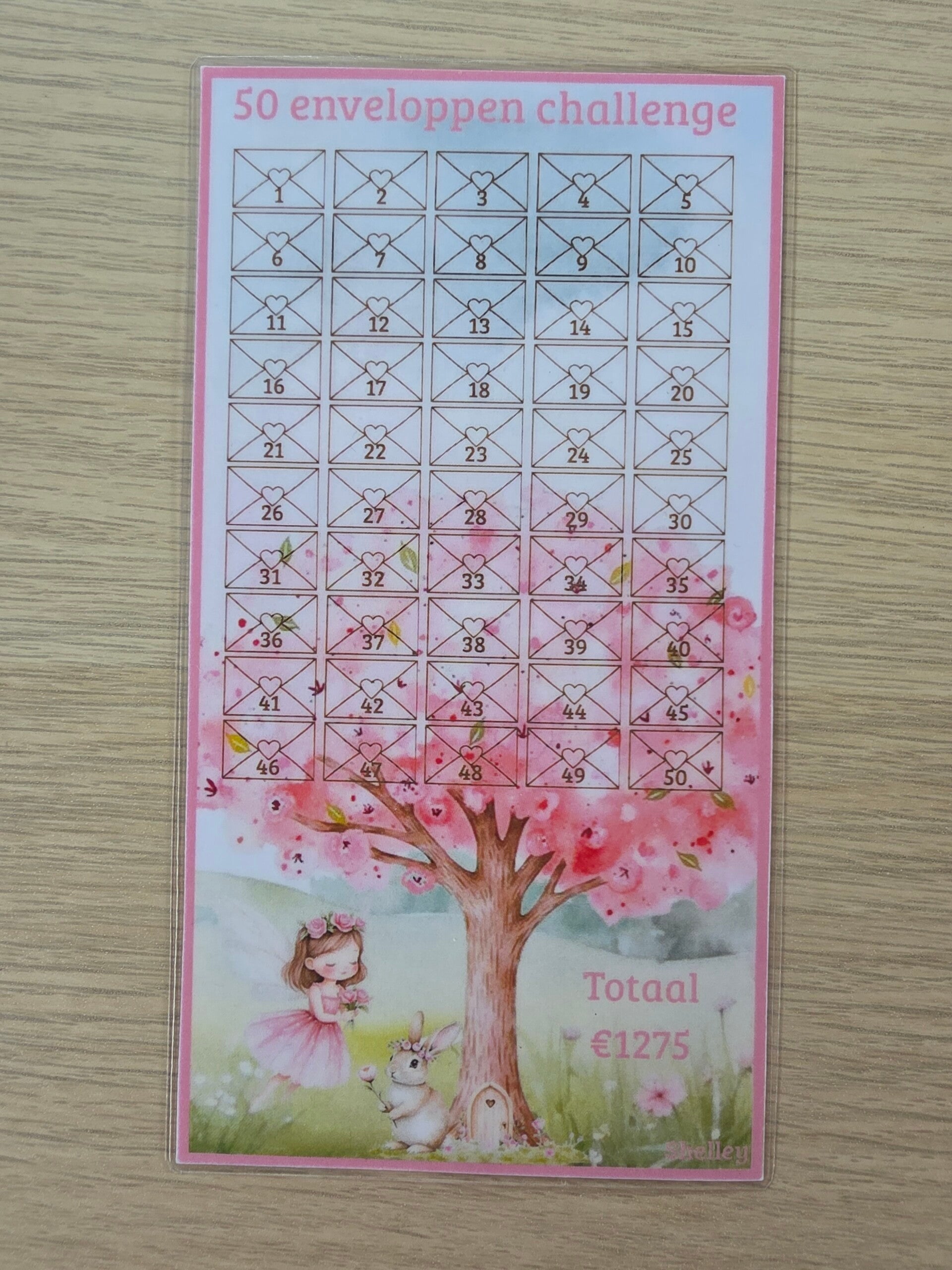 A6 50 enveloppen blossom