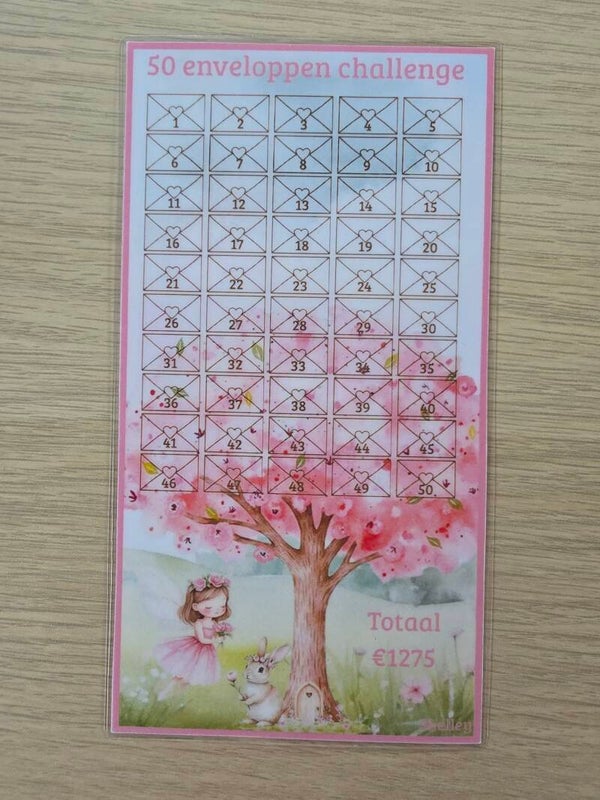 A6 50 enveloppen blossom