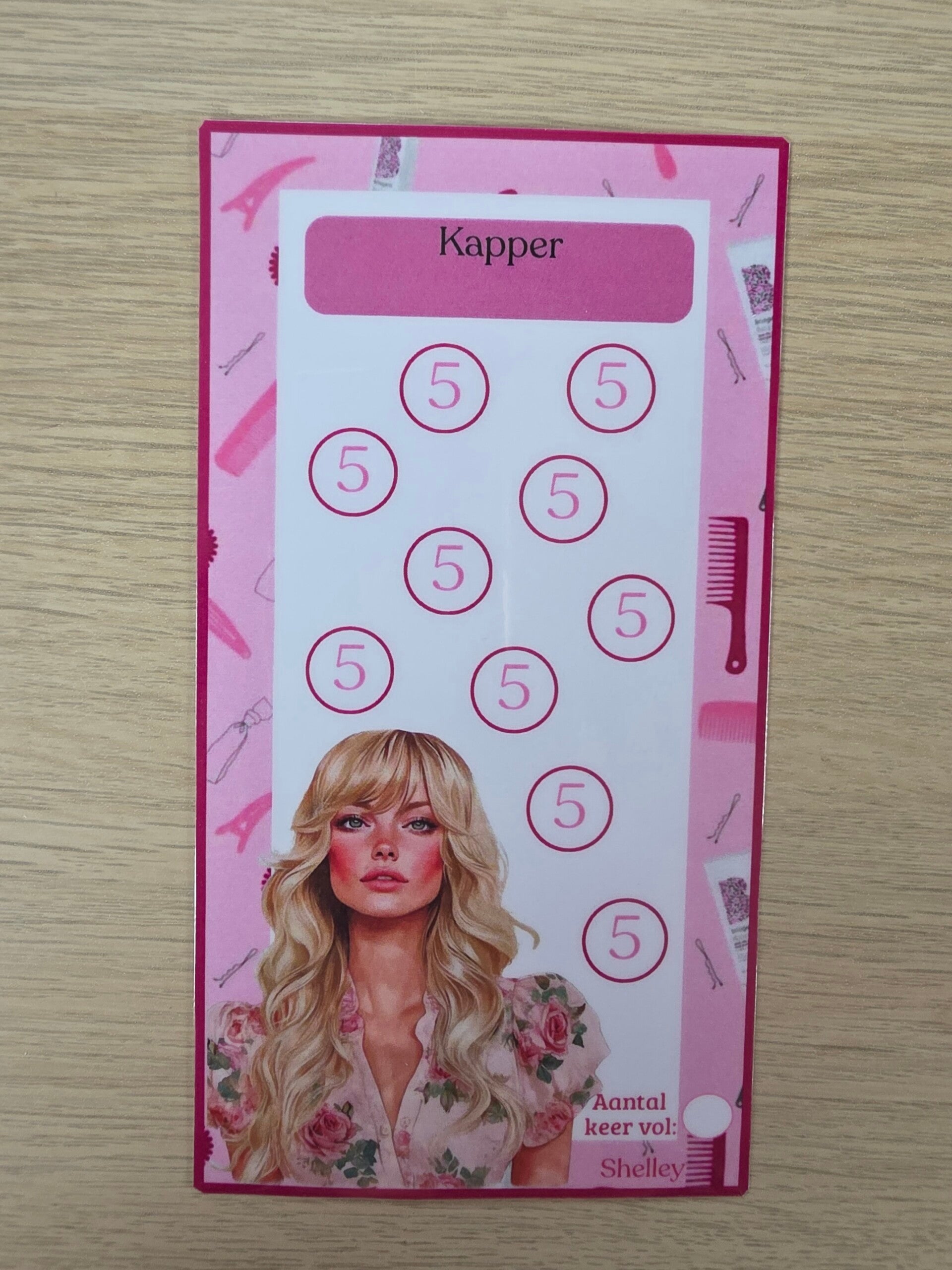 A6 kapper 5 euro meisje