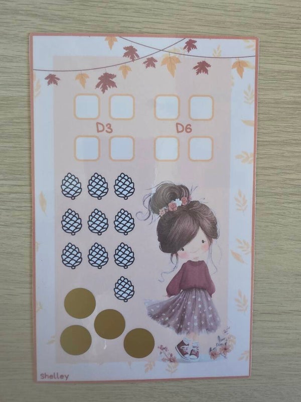 A5 herfst chestnut meisje