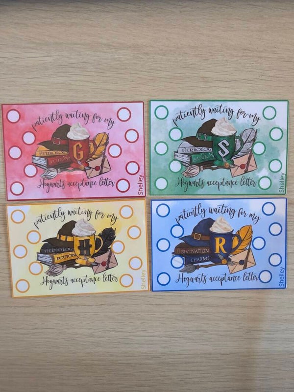 Harry Potter huizen A7 set