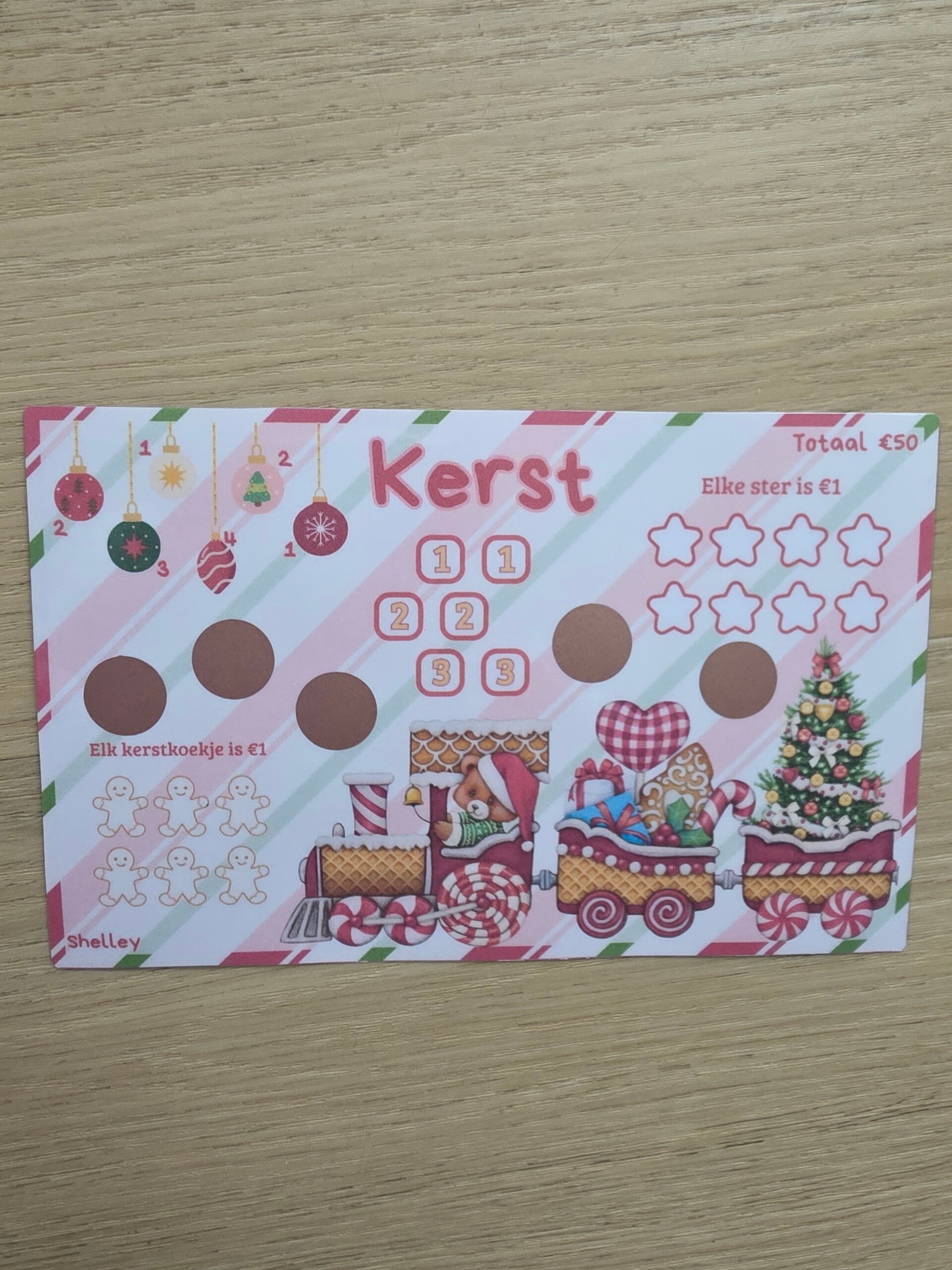 A5 kersttrein