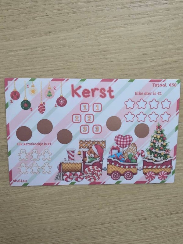 A5 kersttrein