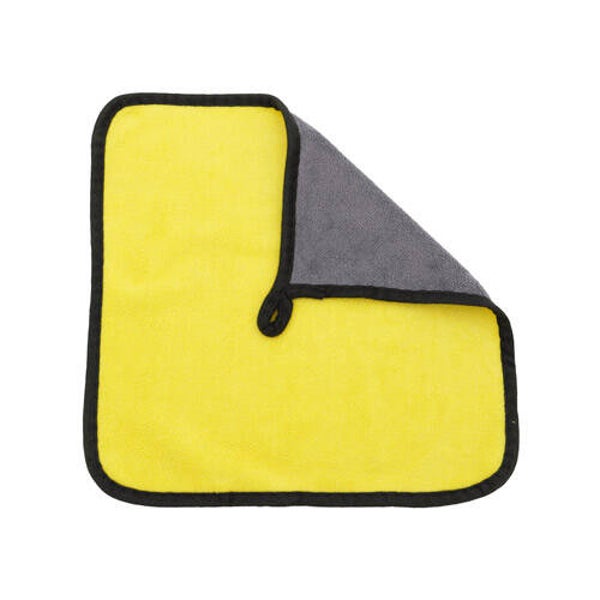 Microfibre 600 GSM Jaune & Grise – L’Alliée Parfaite du Fini Pro