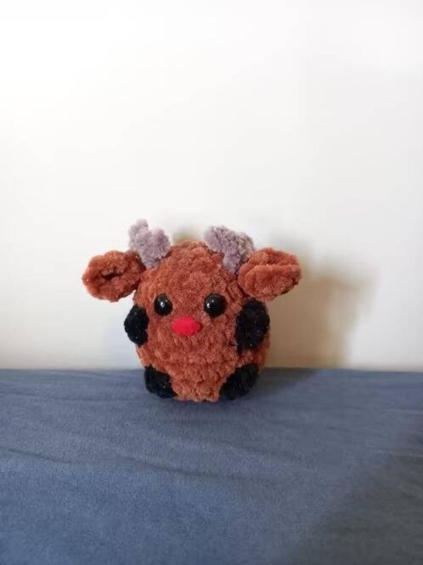 Gehaakte mini rendier