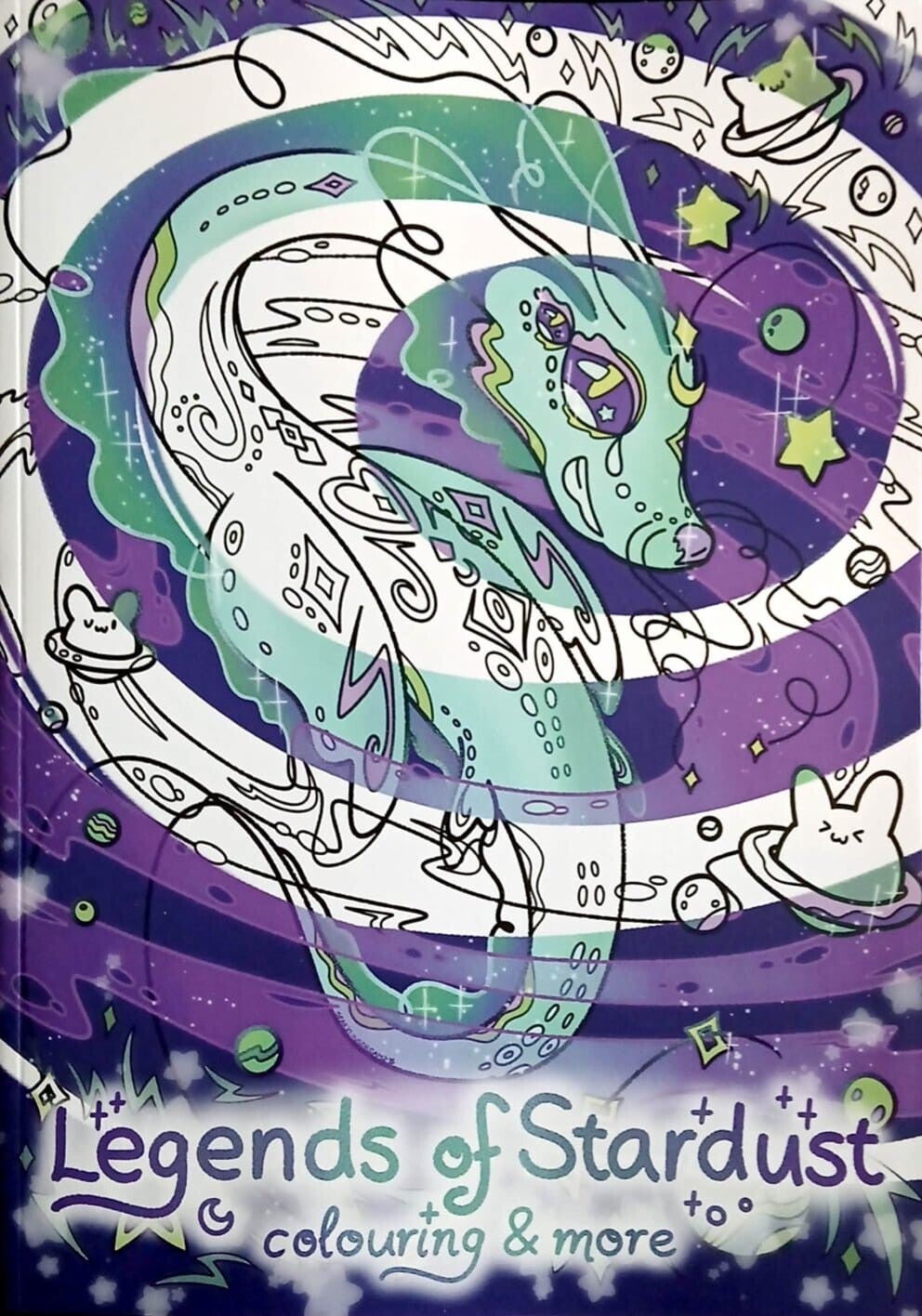 Collab coloring book "Legends of stardust"💜✨️
