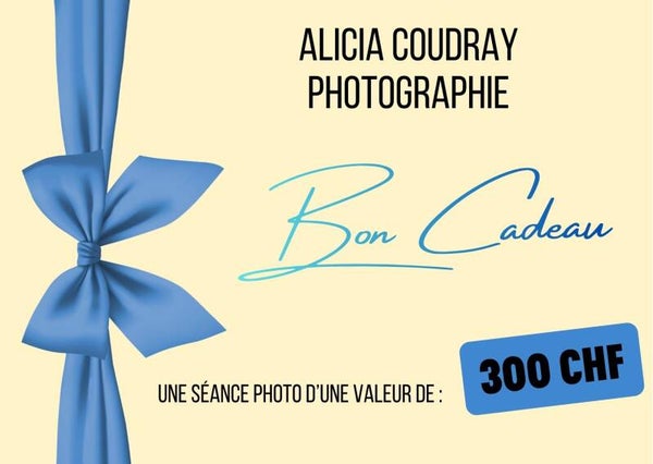 Bon cadeau d'une valeur de 300 CHF