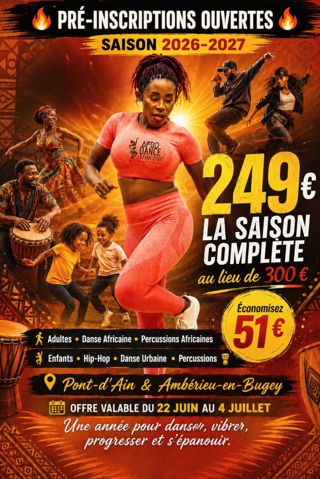Abonnement annuel Danse adultes