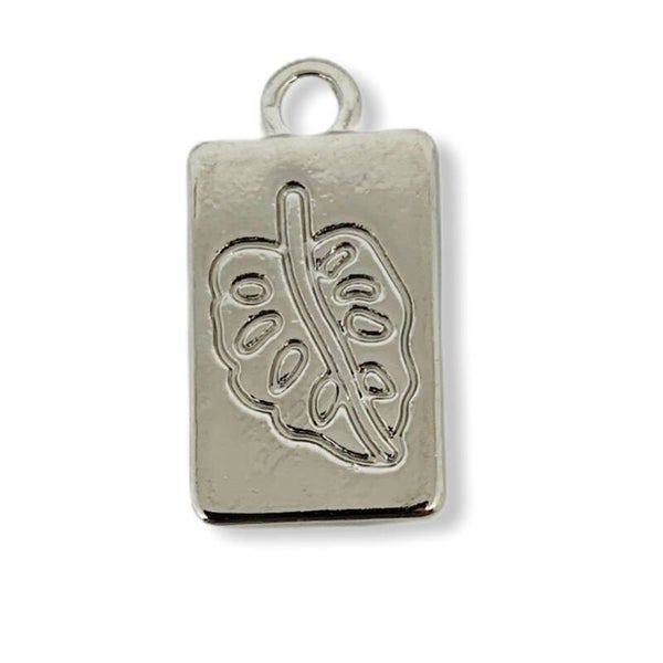 ★ blaadje tags (zilver)