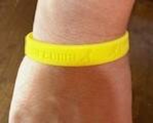 Rubber Because of Bubba Bracelets