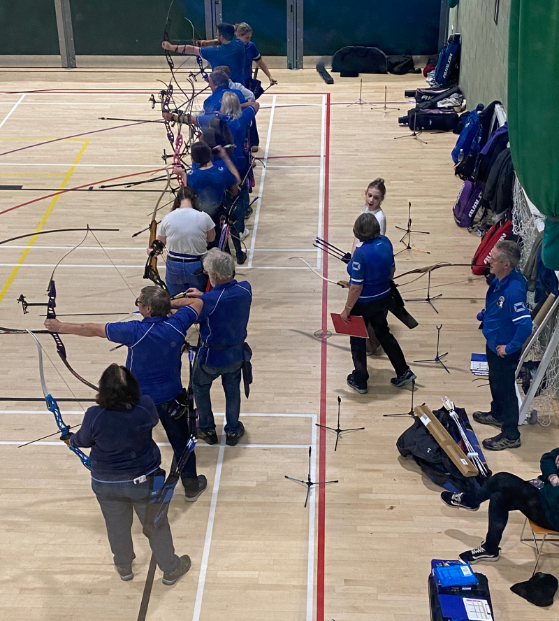 Archers line up at Bridlington Leisuere World