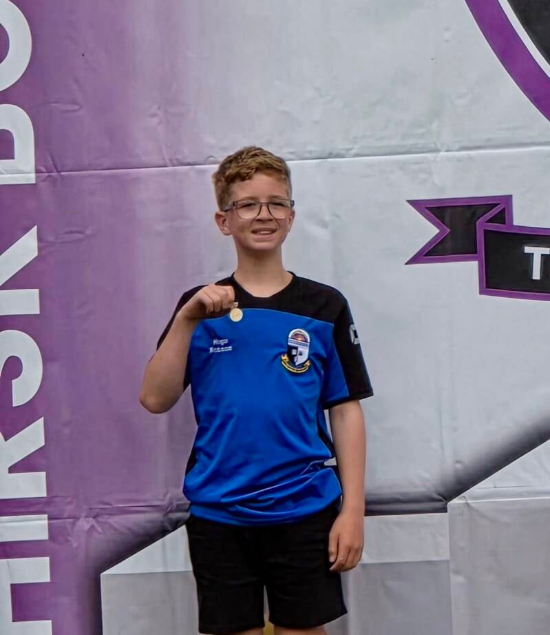 Junior archer, Hugo Robson
