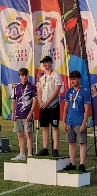 The 2023 Junior Archery podium for 2023