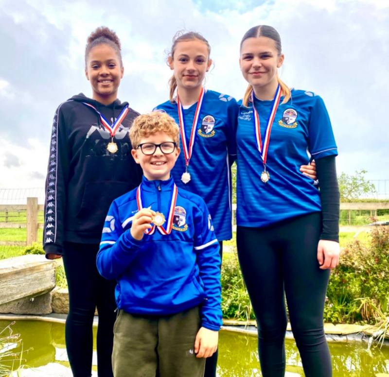 Archery clout competetion medalists