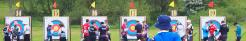 Archery targets - Lilleshaw May 2024