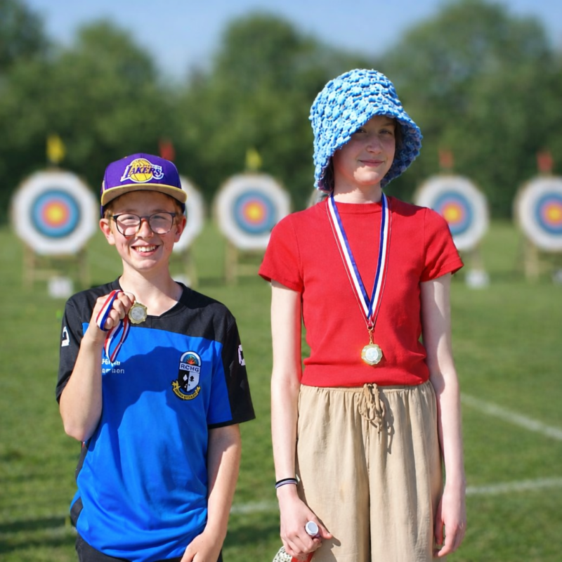 BBA junior Robyn and Hugo