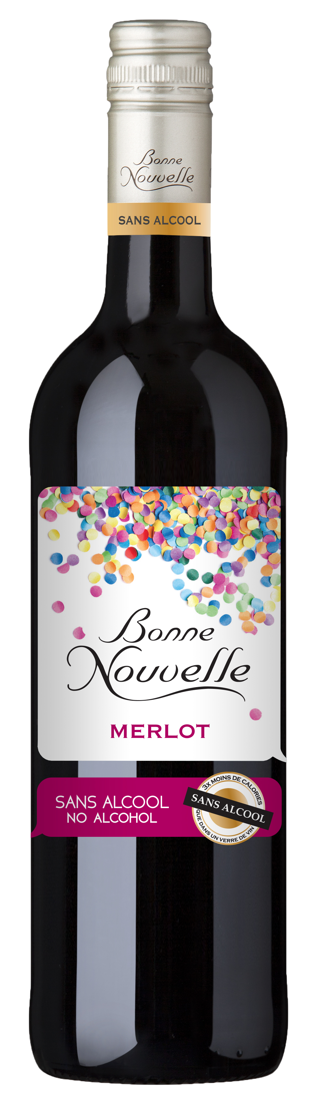 Bonne Nouvelle Merlot 0% Alcohol - 75cl