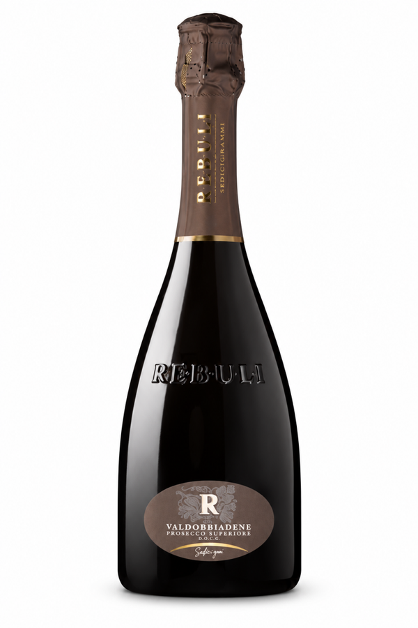 Valdobbiadene DOCG Prosecco Superiore Extra Dry 0,75Lt Sedicigrammi - Rebuli - 75cl