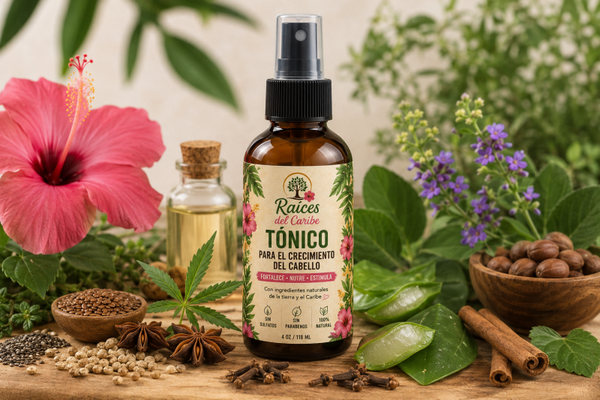 Natural Hair Growth Tonic Strengthen, Nourish & Support Healthy Hair Growth