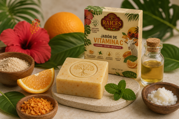 Vitamin C Brightening Soap Illuminate, Nourish & Revitalize Your Skin Naturally