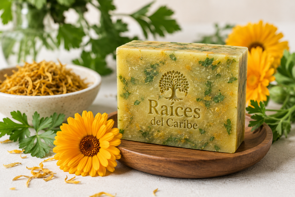 Calendula & Parsley Soap Natural Brightening & Skin Tone Support