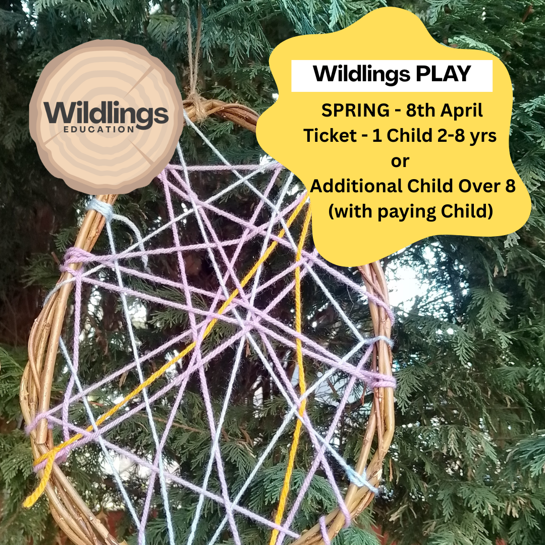 Wildlings Play - Spring - 2-8 years - 1 child (+ 1 Adult per family)