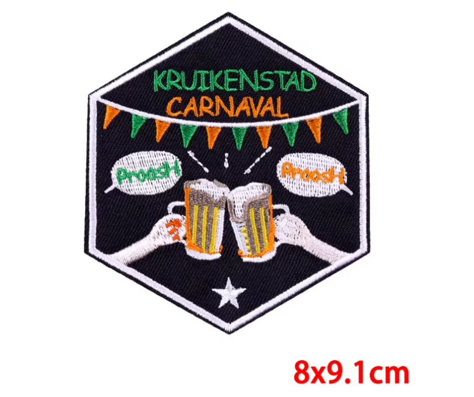 Carnavals Embleem voor Kruikenstad