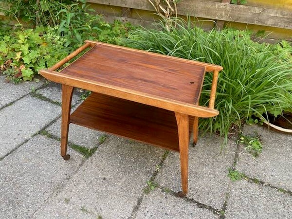 Vintage houten trolley
