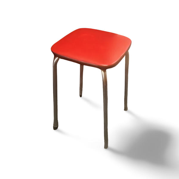 Chroomstalen keuken kruk