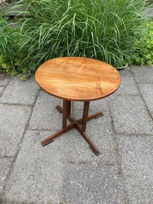 Vintage bijzettafel