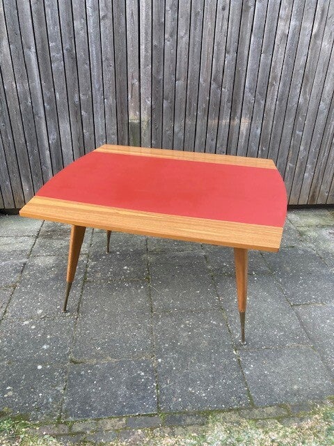 Bijzondere dubbel extendable vintage eettafel