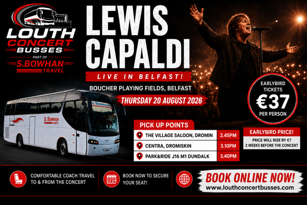 LEWIS CAPALDI BOUCHER PLAYING FIELDS THURSDAY 20 AUGUST