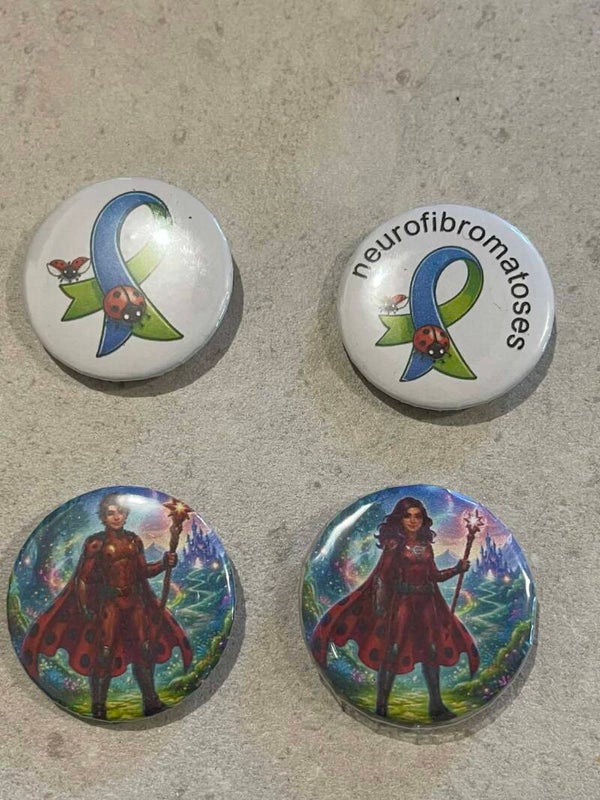 Badge à l’unité Neurofibromatoses (32mm)
