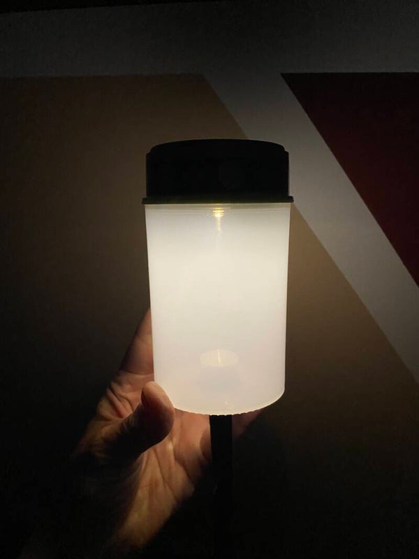 Lampe solaire à perso