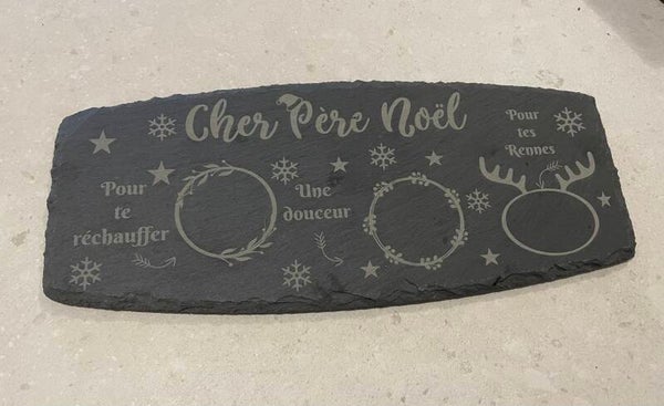 Plateau du père Noël