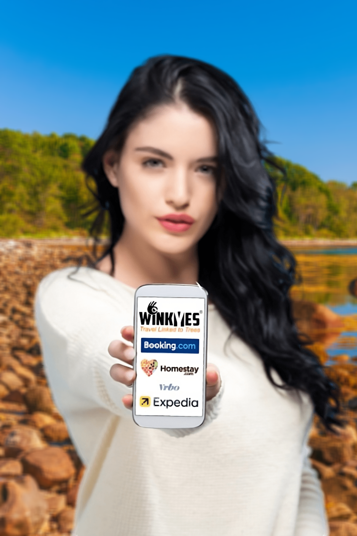 WINKYES Travel Linked to Trees IT