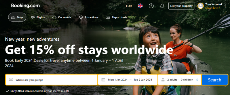 Booking Black Friday