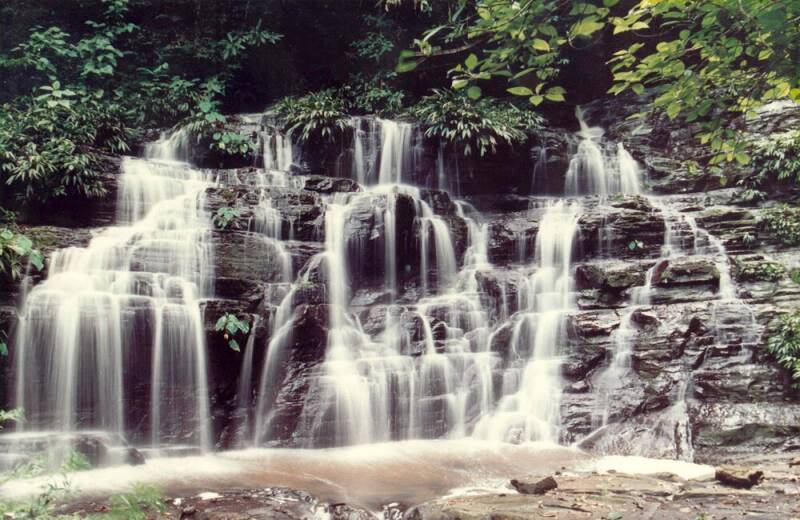 Waterfall in the Parco Nazionale Los Katios in Colombia, photo Archive National Parks Colombia