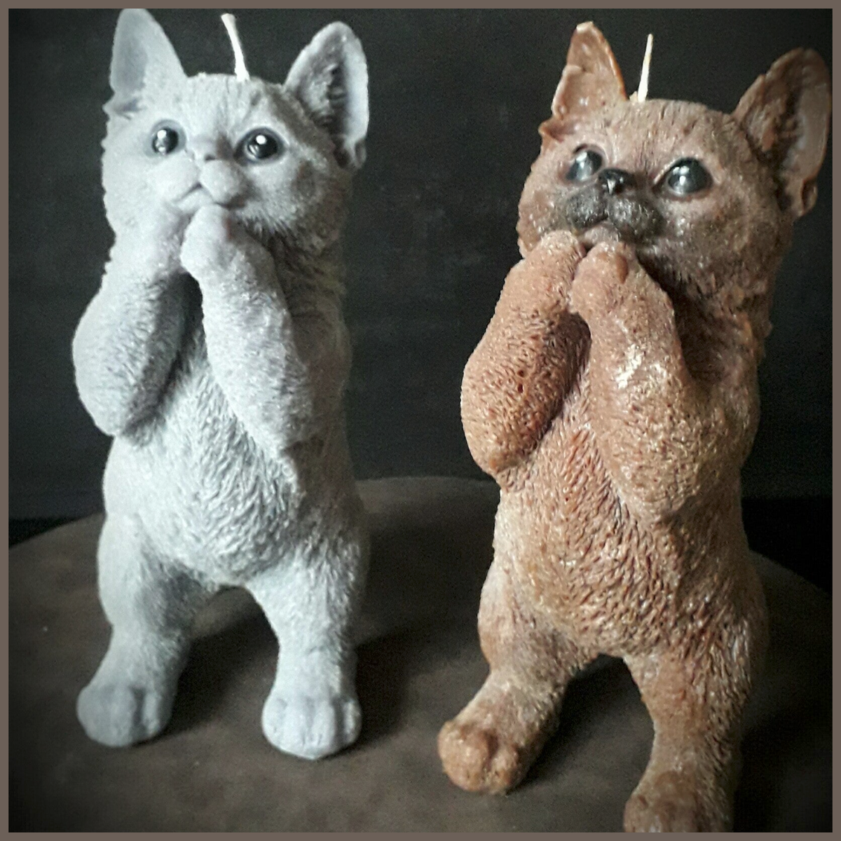 Lot De 5 Petites Figurines Lutin Dorées Et Blanches Avec Étoile