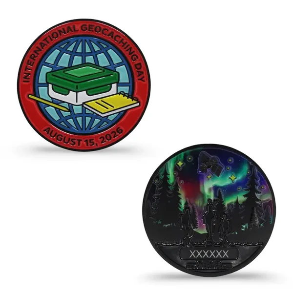 2026 International Geocaching Day Geocoin