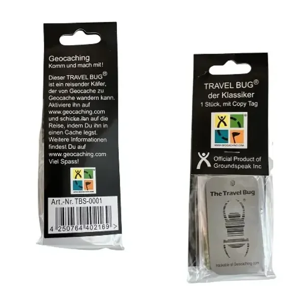 Geocaching Travel Bug® mit CopyTag